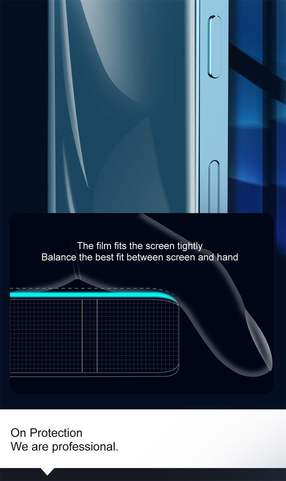 Full Cover Hydrogel Film For iPhone 13 7 8 Plus 6 6s Screen Protector 11 12 13 Pro mini XR X XS Max SE 2020 Back Film Not Glass Full Cover Screen Protector for iPhone Stevvex