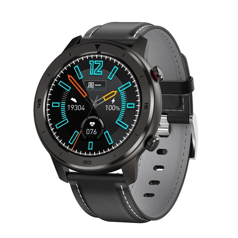 Modern Full Round Touch Display Smart Watch for Men In Business Luxury Style With IP68 Waterproof Protection and Heart Rate Blood Pressure Monitor 5 Days Standby Smartwatch - SJB-DIAMOND ELITES