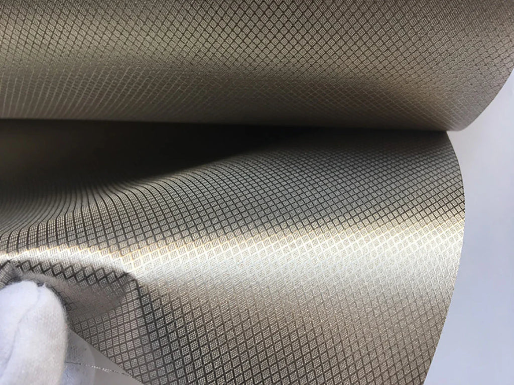 Faraday Fabric RFID Shielding Block WiFi/RF Anti-Radiation Conductive Copper Wallpaper EMF Protection Cloth DIY
