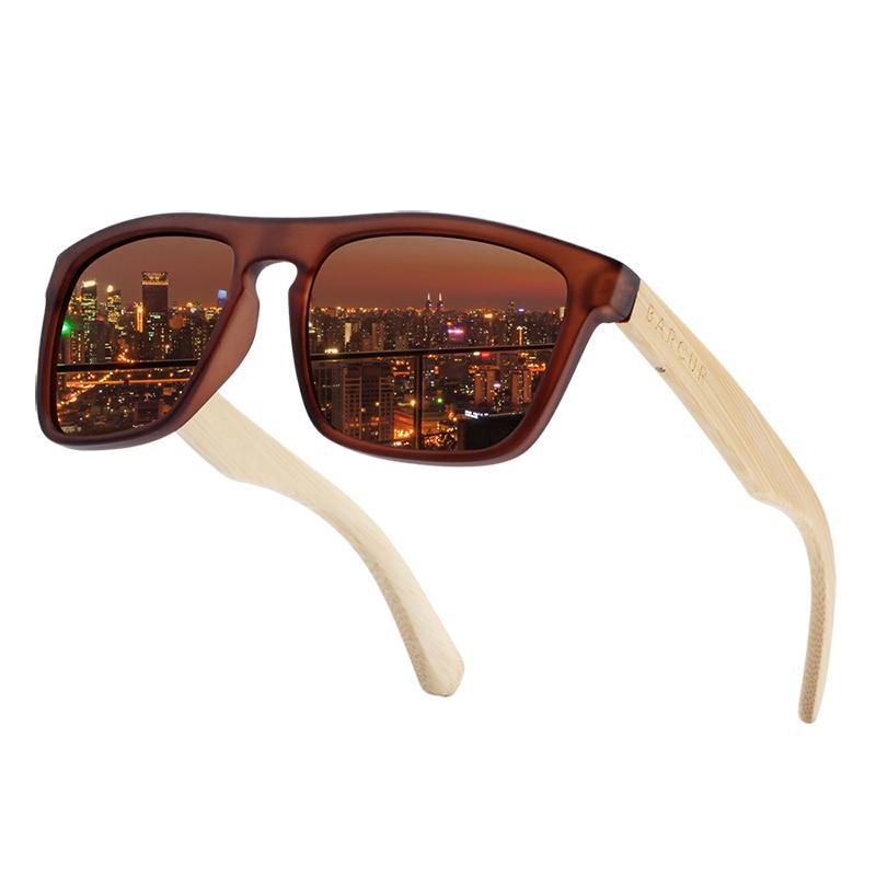 Polarized Bamboo Elegant Wood Sunglasses for Men and Women in Famous Retro Classic Style  Design With UV400 Protection - SJB-DIAMOND ELITES