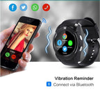 Famous Sport Men Smart Watch WIth SIM card For Android and IOS sistems With Camera Rounded Answer Call Dial Call Smartwatch and  Heart Rate Fitness Tracker - SJB-DIAMOND ELITES