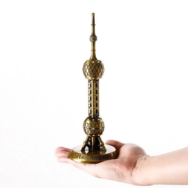 Statue of Liberty Graduation Gift Desktop Creative Home Living Room Decoration Ornaments Room Wine Cabinet Pisa Tower Crafts Lootquake LLC