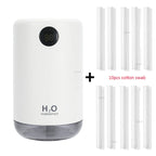 Home Table Wireless Ultrasonic Air Humidifier, Portable Mini Aroma Water Mist Diffuser, Battery Life Show, 500ml, 2000mAh Lootquake LLC