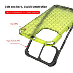 Ultra-Protective Phone Case Shockproof Case for iPhone 12 Mini 12 Pro 11 Pro Max 6s Plus Honeycomb Phone Cover for iPhone SE 7 8 XR XS Max Shock Absorption Protection Shockproof Soft Material Protective Case Suitable for iPhone Stevvex