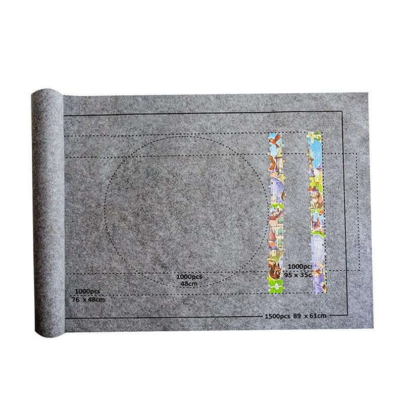 Puzzles Pad Roll Felt Mat Playmat Puzzles For Up To 1500 Pcs Puzzle Accessories New Portable Travel Storage Bag Help Puzzle Board - SJB-DIAMOND ELITES