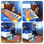 Modern Musical Mat Baby Play Piano Mat Keyboard Toy Music Instrument Game Carpet Music Toys Educational Toys For Kids