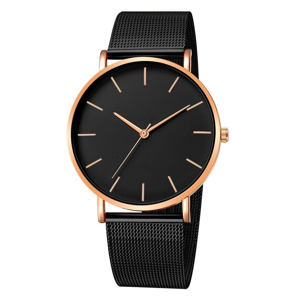 STEVVEX Women Watch Rose Gold  Style Women's Mesh Belt ultra-thin Fashion para Luxury Wrist Watches For Women and Girls - SJB-DIAMOND ELITES