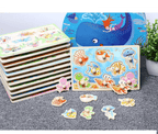 New Hand Grab Board Wooden Puzzle Toys for Children Cartoon Animal Fruit  Kids Baby Early Educational Learning Toy - SJB-DIAMOND ELITES