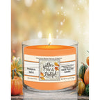 TD Courtside Market's Harvest Delight VI Scented Candle White Soy Wax with Glass Jar for Home or Office Decor Lootquake LLC