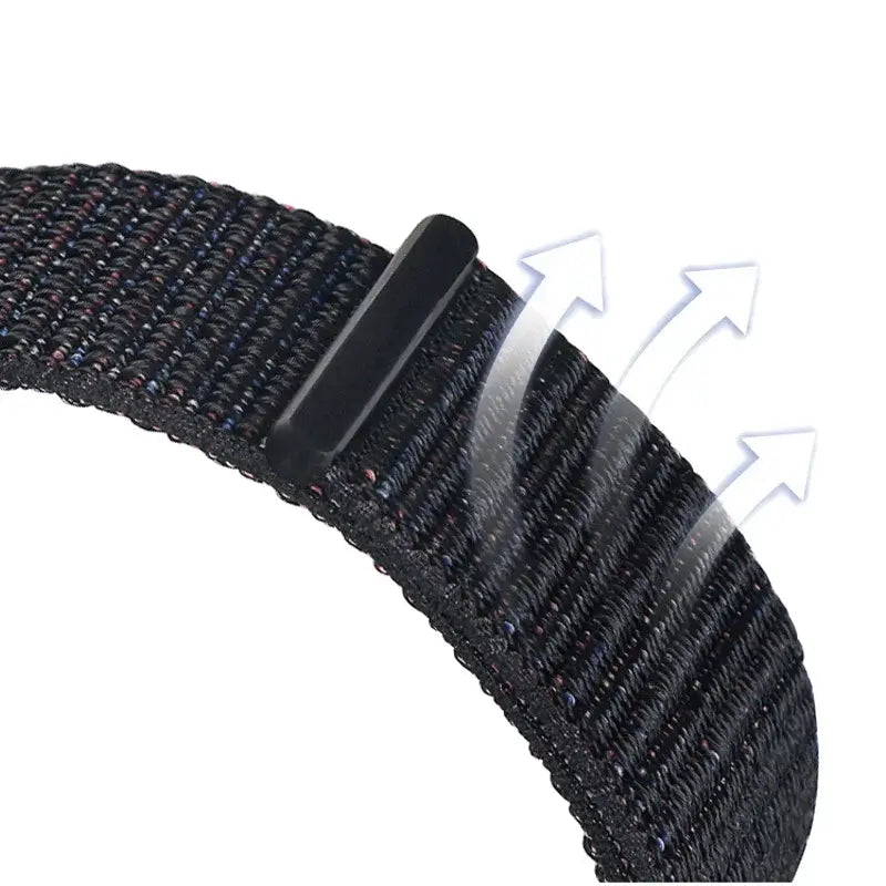 Fitbit Charge 5 6 Nylon Velcro Band - Durable Comfortable Strap - SJB-DIAMOND ELITES