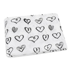 Lightweight Cotton Soft Fruits Print Muslin Baby Blankets Bedding For Newborns Swaddle Blanket For Babies