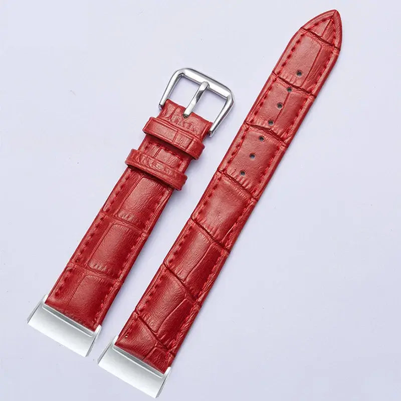 Fitbit Charge 6 5 4 3 Leather Band - Premium Classic Style - SJB-DIAMOND ELITES