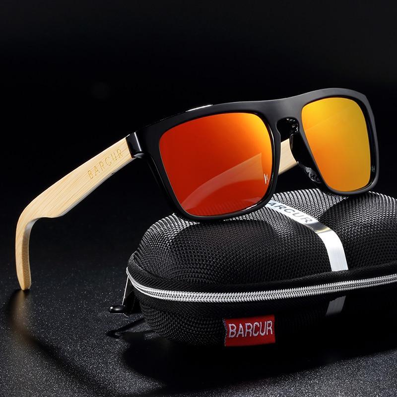 Polarized Bamboo Elegant Wood Sunglasses for Men and Women in Famous Retro Classic Style  Design With UV400 Protection - SJB-DIAMOND ELITES