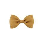 Colorful Mini Bow Tie Hair Clip Small Sweet Solid Ribbon Bow Safety Hair Clips Hairpins Baby Girl Hair Accessories
