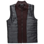 Woolen Coat Men Winter Windbreaker Long Thick Wool Jackets abrigo hombre Man Stand Collar Single Breasted With Vest Woolen Coats