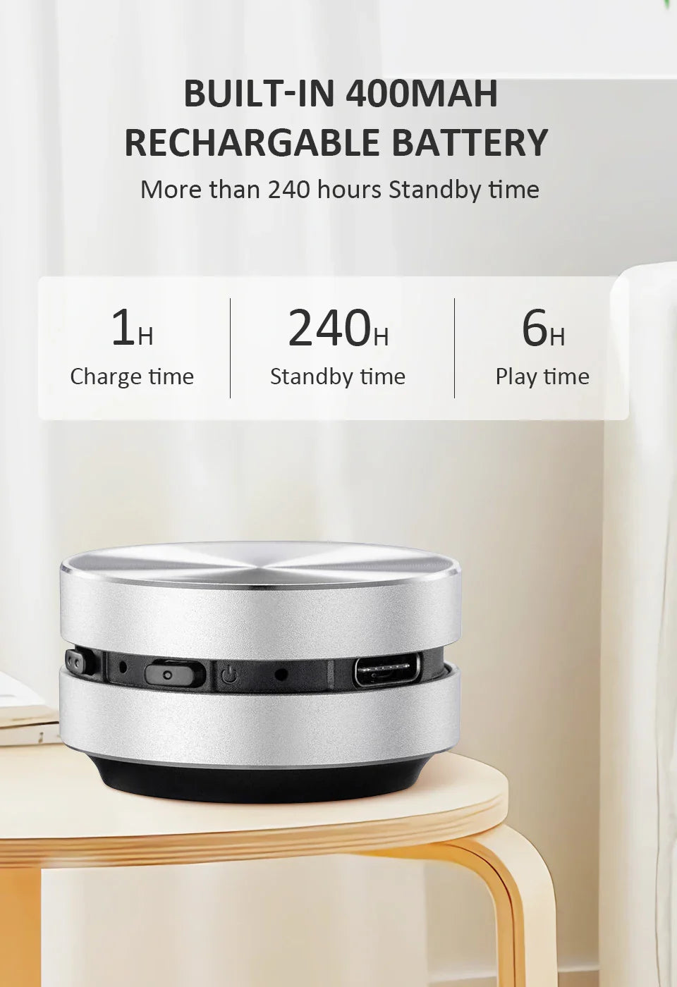 Bone Conduction Speaker Vibration Bluetooth Stereo Audio Digital TWS Wireless Smallest Portable DURAMOBI Humbird Speaker Lootquake LLC