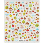 42Model Sticker Nail Decal 3D Adhesive Patch,Smile/Animal/Flower Nail Art Decorations Manicure Sticker Easter Day Design Decal- Lootquake LLC