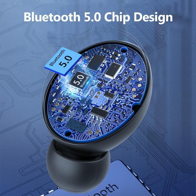 Bluetooth V5.0 Earphones Wireless Headphones With Microphone Sports Waterproof Headsets 2200mAh Charging Box For Android - SJB-DIAMOND ELITES