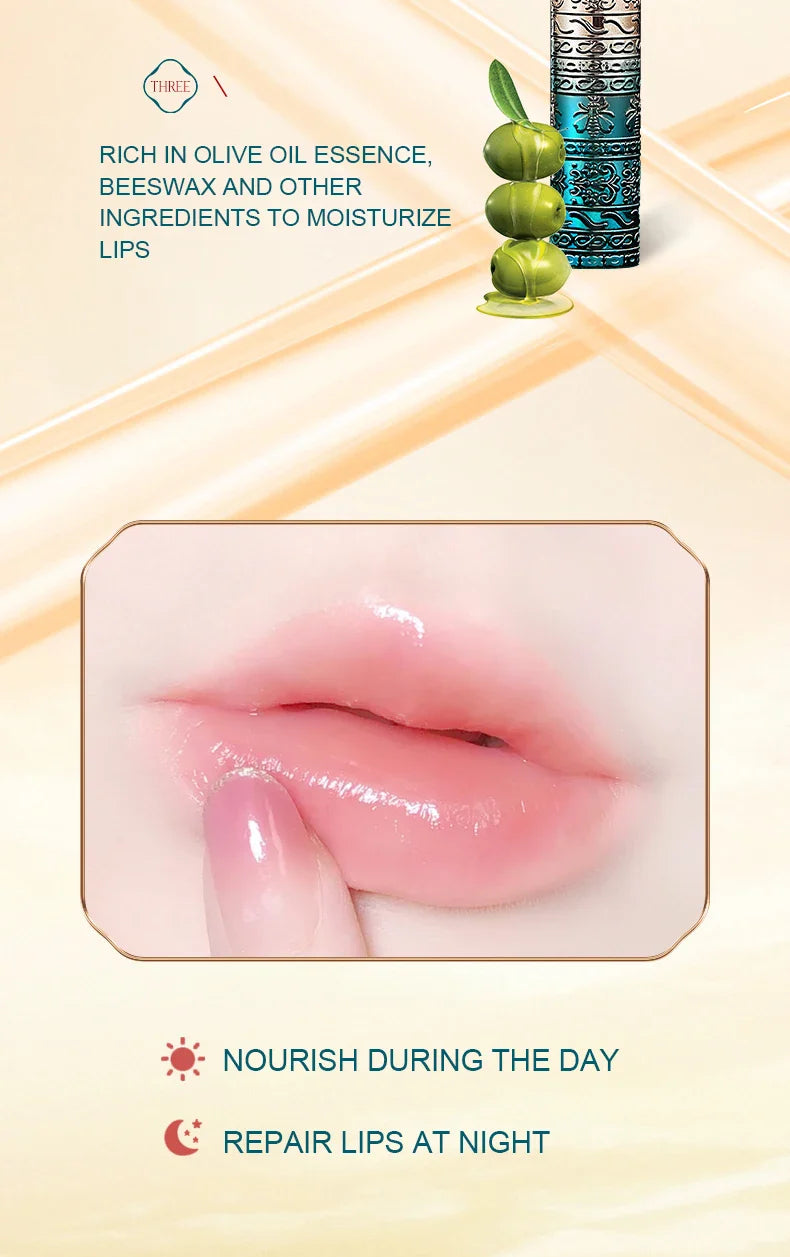 O‘CHEAL Moisturizing Lip Balm Long Lasting Nutritious Lipstick Temperature Change Care Magical Hydrating Lips Gloss Mask Lootquake LLC