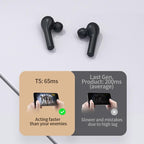 Wireless Bluetooth Headphones V5.0 Touch Control Earphones Stereo HD talking with 380mAh battery for all Phones - SJB-DIAMOND ELITES