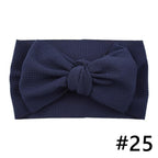 Baby Girls Headband Big Bow Hair Band Kids Adjustable Head Wrap Turban Infant Hair Accessories