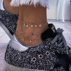 Luxury Bohemian Star Shell Ankle Bracelet Foot Jewelry Brecelet Simple Shell Anklets for Women Summer Style - SJB-DIAMOND ELITES