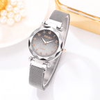 Women Magnet Buckle Gradient Color Watches Luxury Ladies Fashion Female Wristwatches For Gift Clock For Women and Girls