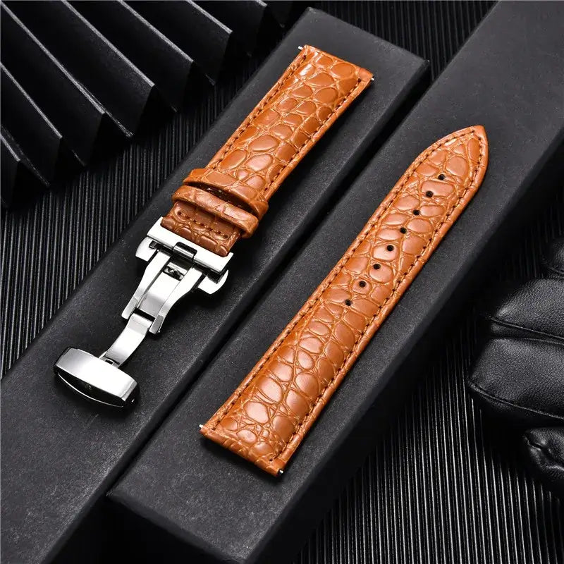 Huawei Leather Band - Crocodile Pattern - Premium Quality - SJB-DIAMOND ELITES