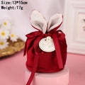 Cloth Easter Bags Cute Bunny Gift Packing Bags Wholesale Rabbit Chocolate Candy Bags Wedding Birthday Party Decoration 2025 New Lootquake LLC