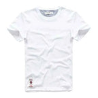 Classic Cotton Men's Solid O-Neck Tee THRIXINE