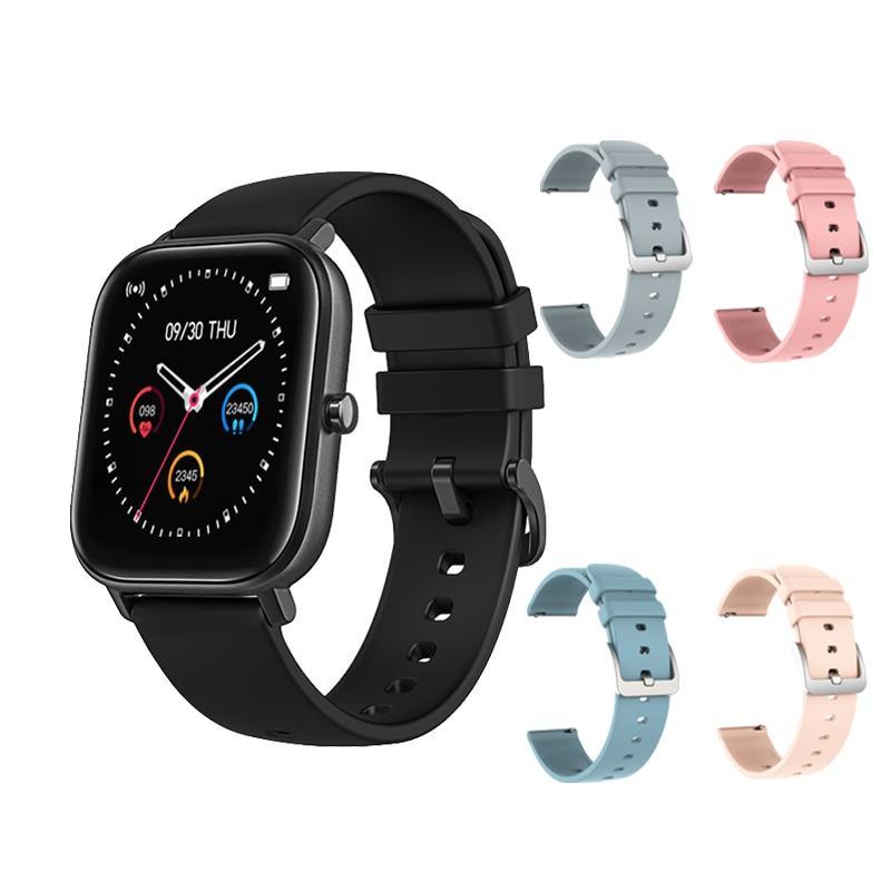 Modern Unisex Smart Watch For Men and Women With Sport Heart Rate Monitor Sleep Monitor Smartwatch Tracker For Phone and Extra Straps - SJB-DIAMOND ELITES