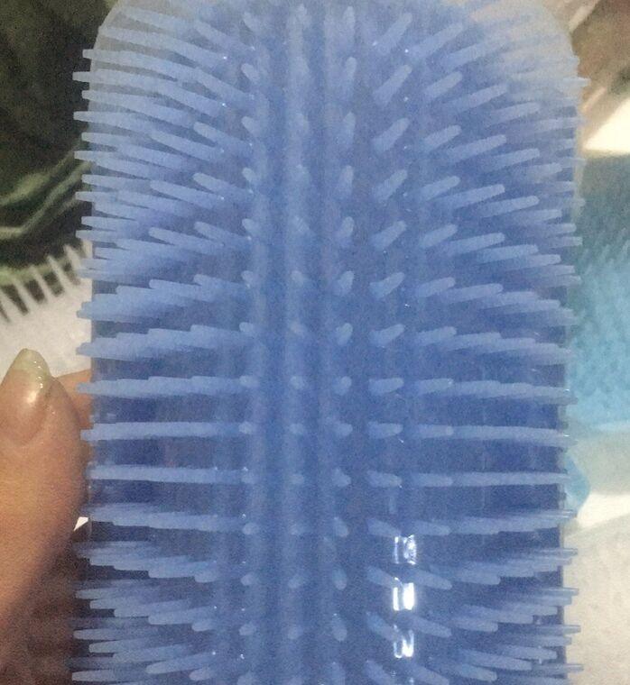 Massager for Cats Pet Products Pets Goods Brush Remove Hair Comb Grooming Table Dogs Care Accessories Things Strip  Soft Cat Massage Brushes Wall Mounted Scraper for Kitten Stevvex