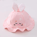 Baby Sun Hat Heart Print Baby Boy/Girl Hat Outdoor Kids Bucket Hat Children Hat Baby Beach Caps Beanie For Girls
