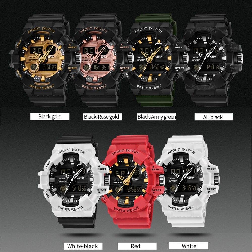 Sport Men Watches White G style Watch In LED Digital Style Waterproof 30M Casual Luxury Elegant Style  Relogios masculino - SJB-DIAMOND ELITES