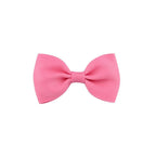 Colorful Mini Bow Tie Hair Clip Small Sweet Solid Ribbon Bow Safety Hair Clips Hairpins Baby Girl Hair Accessories