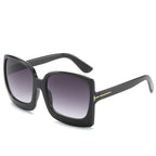 Fashion Oversized Women Square Big Frame Graduent Woman and Lady Sunglasses Brand Designer with  UV400 Protection gafas de sol mujer - SJB-DIAMOND ELITES