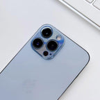 CD Texture Metal Camera Lens Frame For Iphone 14 Plus 13 Pro Max 12 Pro Max 11 Pro Max 12 Pro Camera Lens Screen Protector Camera Lens Protector Ring Cover Anti-Fall Not easy to fall 360 Degree Protection Stevvex