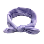 Baby Solid Bowknot Hairband Cute Soft Head Elastic Headband Princess Cute Headband Headwear Hair Accessories For Girls