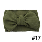 Baby Girls Headband Big Bow Hair Band Kids Adjustable Head Wrap Turban Infant Hair Accessories