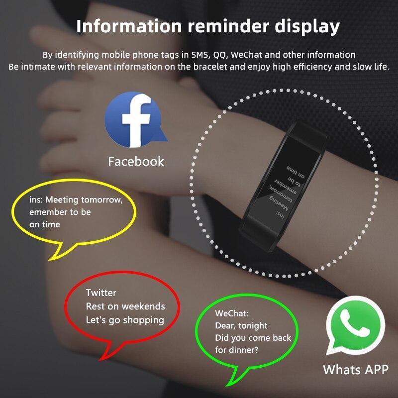 New Smart Watch For Men and Women  With Heart Rate Monitor and Blood Pressure Fitness Tracker Smartwatch Sport Watch For IOS and Android Sistem - SJB-DIAMOND ELITES