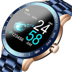 Smart Watch For Men With  LED Screen and  Heart Rate Monitor Blood Pressure Fitness tracker Sport waterproof Smartwatch - SJB-DIAMOND ELITES