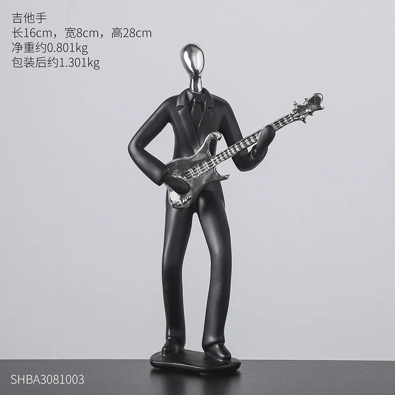 Abstract Sculpture Human Figurines Modern Home Decoration Resin Character Statue Living Room Office Bookshelf Decor Accessories