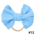 Headband Bow Girl Headbands Nylon Elastic Hair Accessories Photography Props For Baby Girls In Elegant Design
