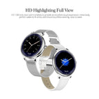 Luxury Modern Stylish Women Smart Watch With Round Screen Smartwatch For Girl Woman and Ladies With Heart Rate Monitor Compatible For Android and IOS Sistems - SJB-DIAMOND ELITES