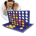 1 Set Connect 4 In A Line Board Game Foldable Children's Educational Toys for Kid Sports Entertainment Gifts For Kids Birthday - SJB-DIAMOND ELITES