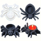 Spider Silicone Mold, Gypsum Scented Candle, Candlestick Ornament, Halloween Series Home Decoration, Epoxy Resin Handicraft