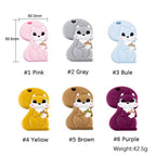 New Sets Baby Silicone Teether Rodent Silicone Animal Fox Teeth Chew Children Goods