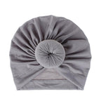 Trend New Mother & Baby Hat Soft Cotton Turban Hat Baby Elastic Toddler Infant Cap For Girls and Women
