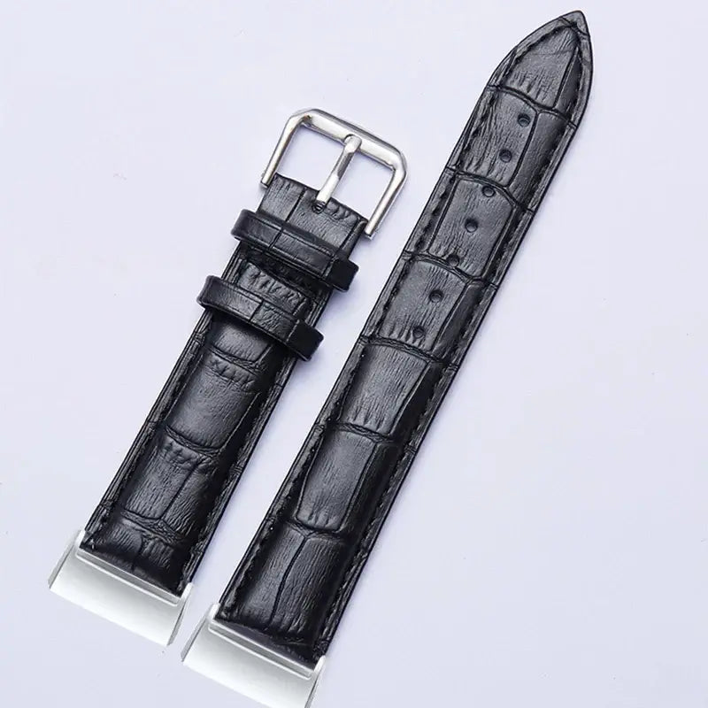 Fitbit Charge 6 5 4 3 Leather Band - Premium Classic Style - SJB-DIAMOND ELITES