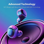 Luxury Earbuds Wireless Bluetooth Earphones Touch Control Stereo Cordless Headset For Android and IOS Smart Phone Headphones With Charging Box - SJB-DIAMOND ELITES